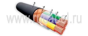 Кабель МКШ 5х0,5