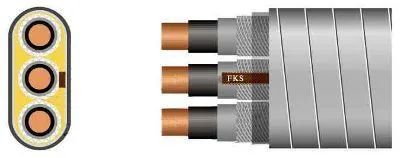 Кабель EPDM 3х95