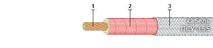 Кабель ПСУ-155 1х25-0,38