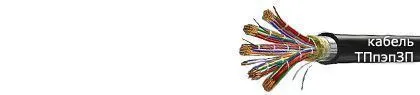 Кабель ТПпэпЗП 200х2х0,4-200